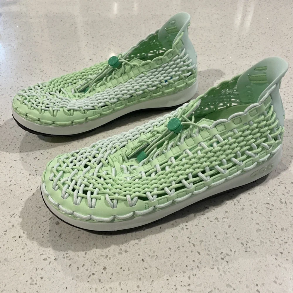 New Nike ACG Watercat+ Sandals Aqua Shoes - Vapor‎ Green (FN5202-300) sz 10